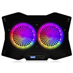 Подставка для ноутбука Modecom MC-CF-18-RGB (Black)