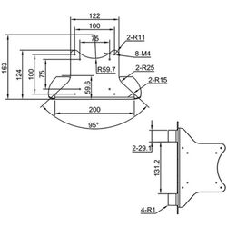 Подставка-кронштейн для ноутбука Multibrackets M Gas Lift Arm 7518 (White) Thumb