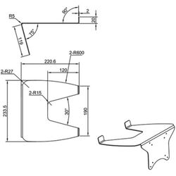 Подставка-кронштейн для ноутбука Multibrackets M Gas Lift Arm 7518 (White) Thumb
