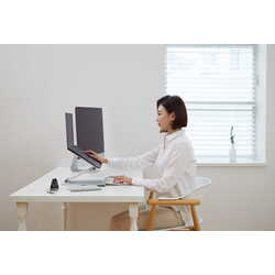 Подставка для ноутбука Pout Eyes3 Lift (Silver/Blue) Thumb