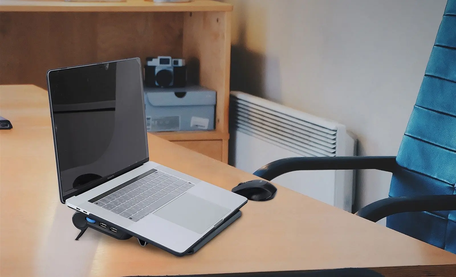 Stand pentru laptop Promate AirBase-6 (Grey) - 2