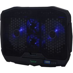 Подставка для ноутбука Spacer SPS-Gaming (Black) Thumb