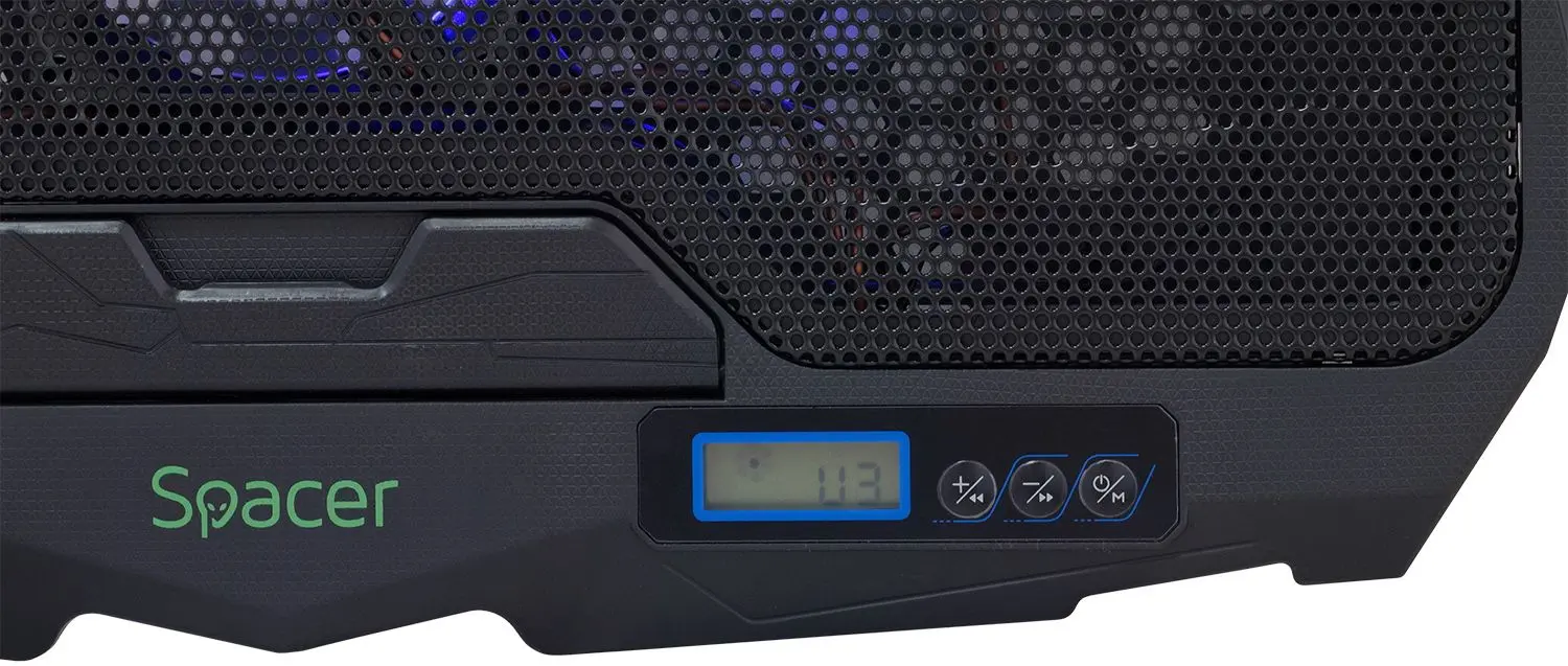 Подставка для ноутбука Spacer SPS-Gaming (Black) - 6