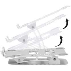 Suport pentru laptop Springos Lapteq HA4005 (Silver) Thumb