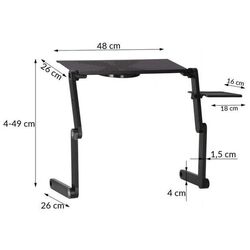 Стол компьютерный Springos HA4000 (Black) Thumb