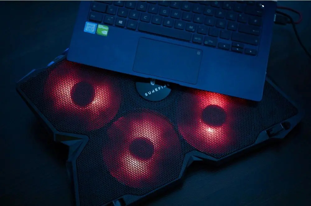Подставка для ноутбука Surefire Bora (Black/Red) - 2