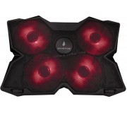 Stand pentru laptop Surefire Bora (Black/Red)