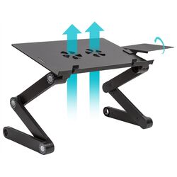 Suport pentru laptop Tatkraft Einstein 80173 (Black) Thumb