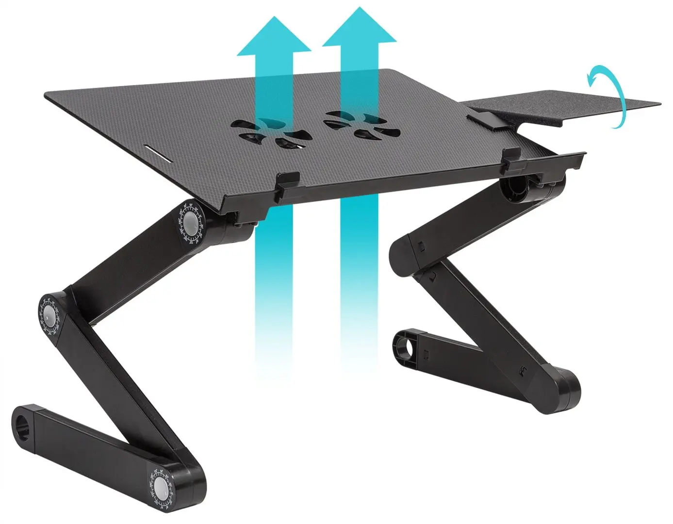 Suport pentru laptop Tatkraft Einstein 80173 (Black) - 2