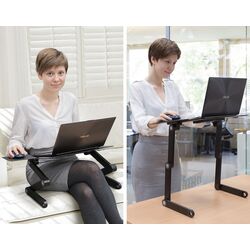 Suport pentru laptop Tatkraft Einstein 80173 (Black) Thumb