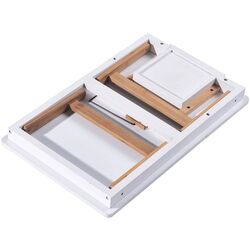 Подставка для ноутбука Tempo Kondela Melten (White/Natural) Thumb