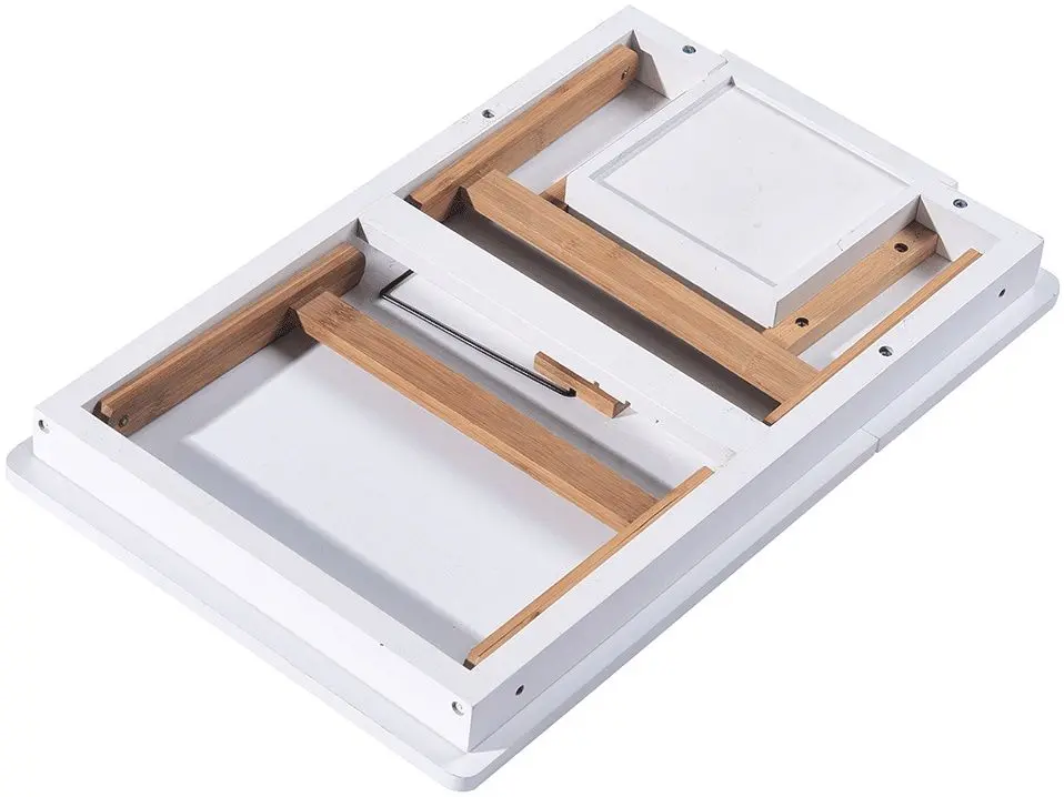 Подставка для ноутбука Tempo Kondela Melten (White/Natural)