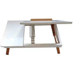 Подставка для ноутбука Tempo Kondela Melten (White/Natural) Thumb