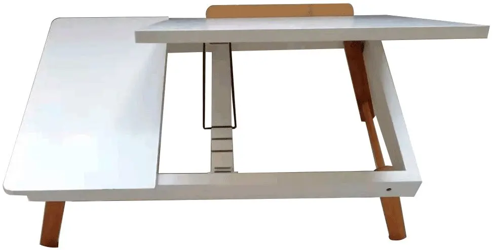 Подставка для ноутбука Tempo Kondela Melten (White/Natural)