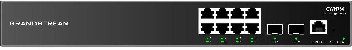 Коммутатор PoE Grandstream GWN7801P (Black)