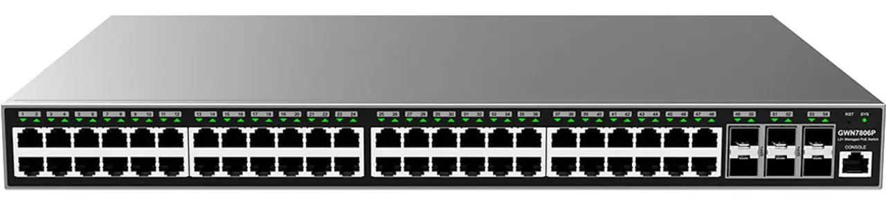 Comutator PoE Grandstream GWN7806P (Black)