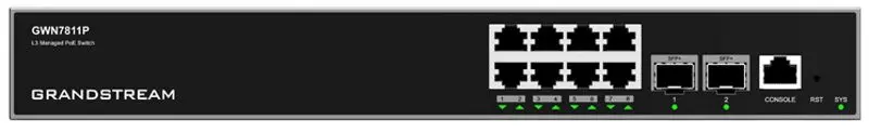 Comutator PoE Grandstream GWN7811P (Black)