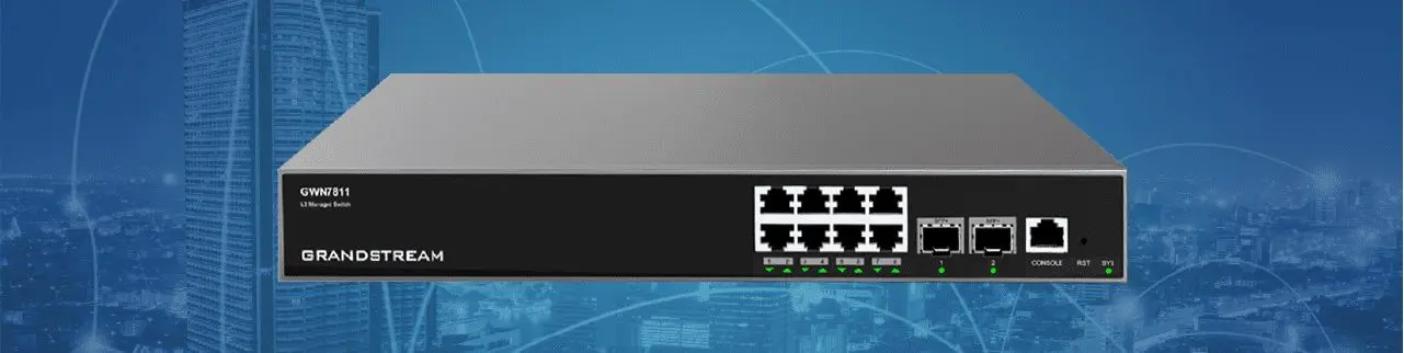 Comutator PoE Grandstream GWN7811P (Black)