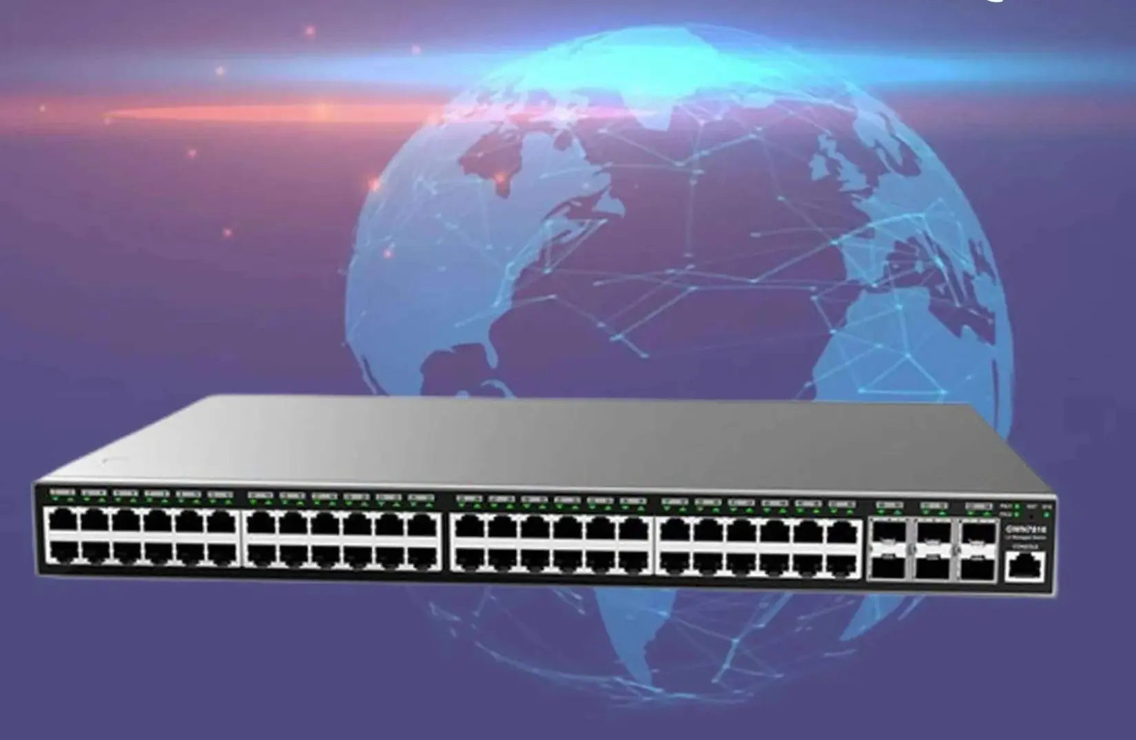 Comutator PoE Grandstream GWN7816P (Black) - 2