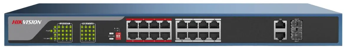 Comutator PoE Hikvision DS-3E0318P-E (Blue)