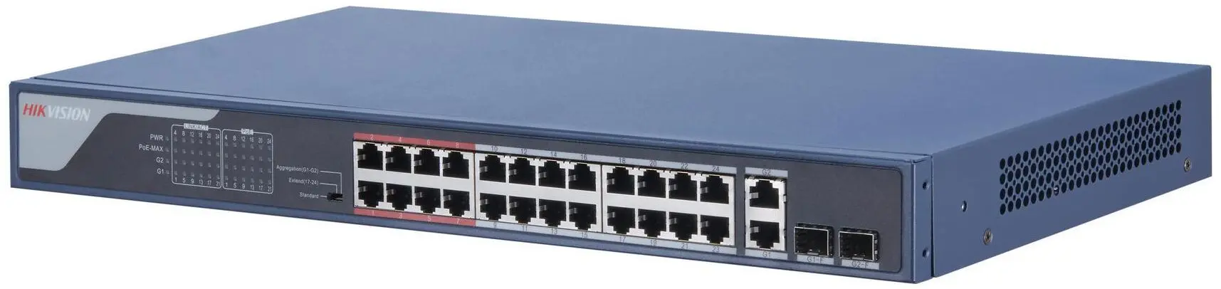 Comutator PoE Hikvision DS-3E0326P-E (Blue)