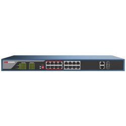 Comutator PoE Hikvision DS-3E1318P-E (Blue)