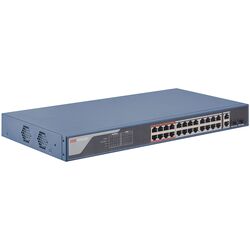 Comutator PoE Hikvision DS-3E1326P-EI (Blue)
