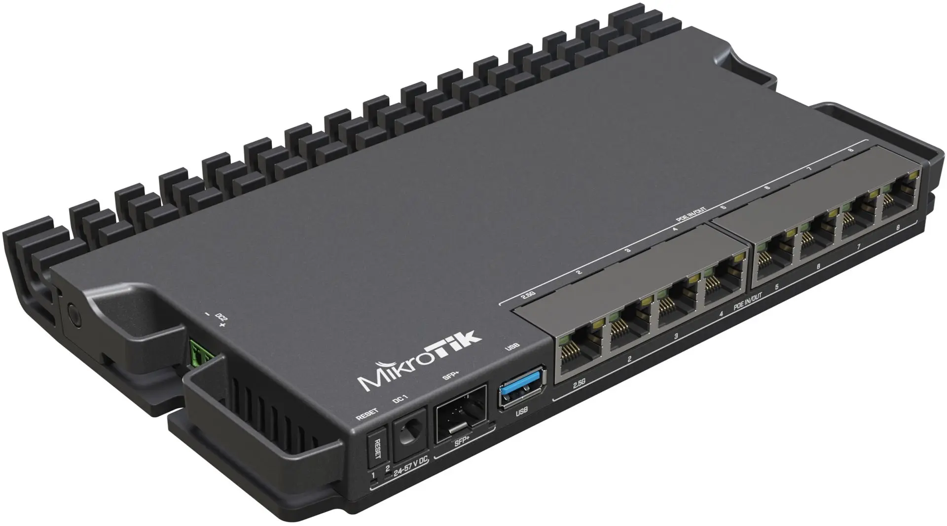 Router PoE MikroTik RB5009UPr+S+IN (Black)