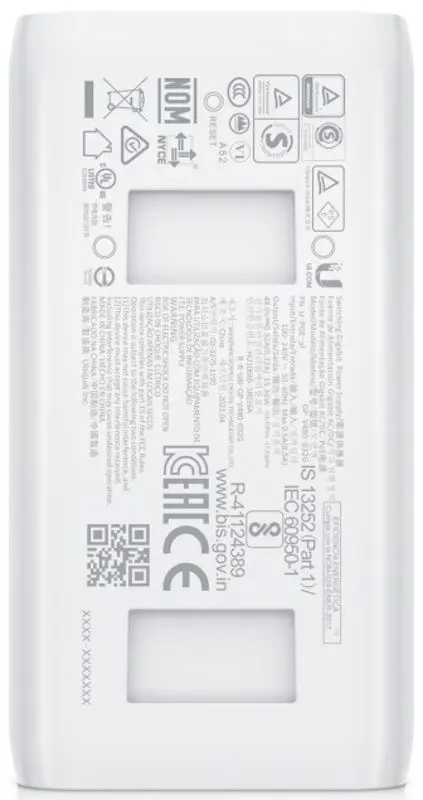 Injector PoE Ubiquiti U-POE-AF (White)