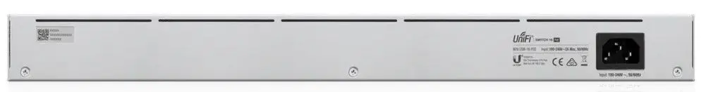 Коммутатор PoE Ubiquiti UniFi Switch 16 PoE (Silver) - 3