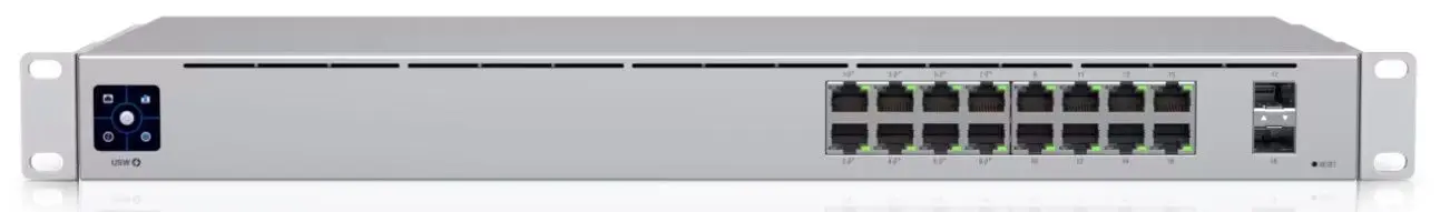 Коммутатор PoE Ubiquiti UniFi Switch 16 PoE (Silver)