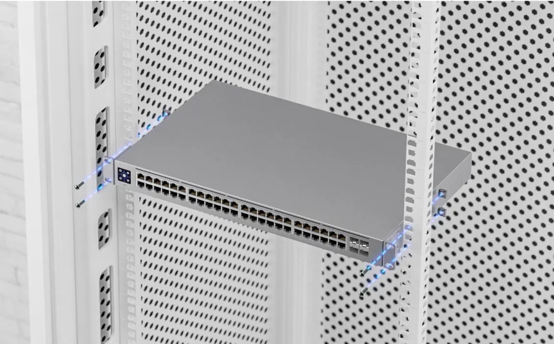 Comutator PoE Ubiquiti UniFi Switch 48 PoE (Silver) - 3