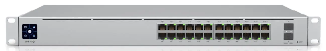 Коммутатор PoE Ubiquiti UniFi Switch Pro 24 PoE (Silver) - 2