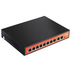 Коммутатор PoE Wi-Tek WI-PS210H (Black) Thumb