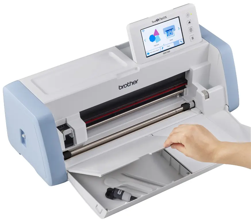 Plotter Brother ScanNCut DX SDX1000 (White/Blue) - 7