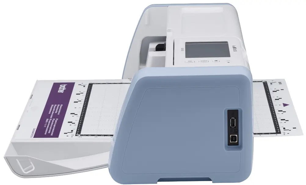 Plotter Brother ScanNCut DX SDX1000 (White/Blue) - 8
