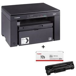 Multifunctional Canon i-Sensys MF3010 Bundle + 2x CRG725 (Black)