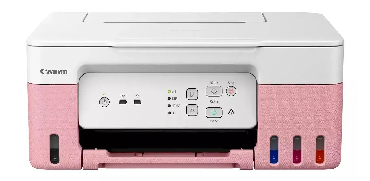 Multifunctional Canon Pixma G3430 (Pink/White)