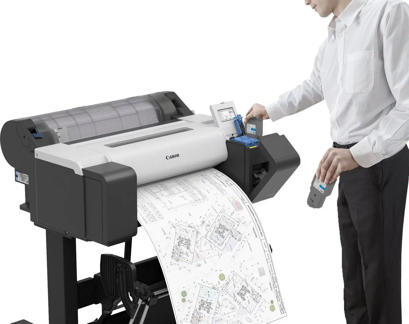 Plotter Canon imagePROGRAF TM-240 (Silver/Black)