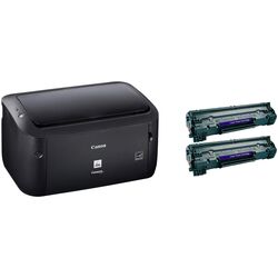 Printer Canon i-Sensys LBP6030B Bundle + 2x CRG725 (Black)