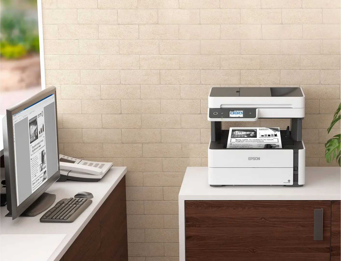 Multifunctional Epson EcoTank ET-M3170 (White/Black)