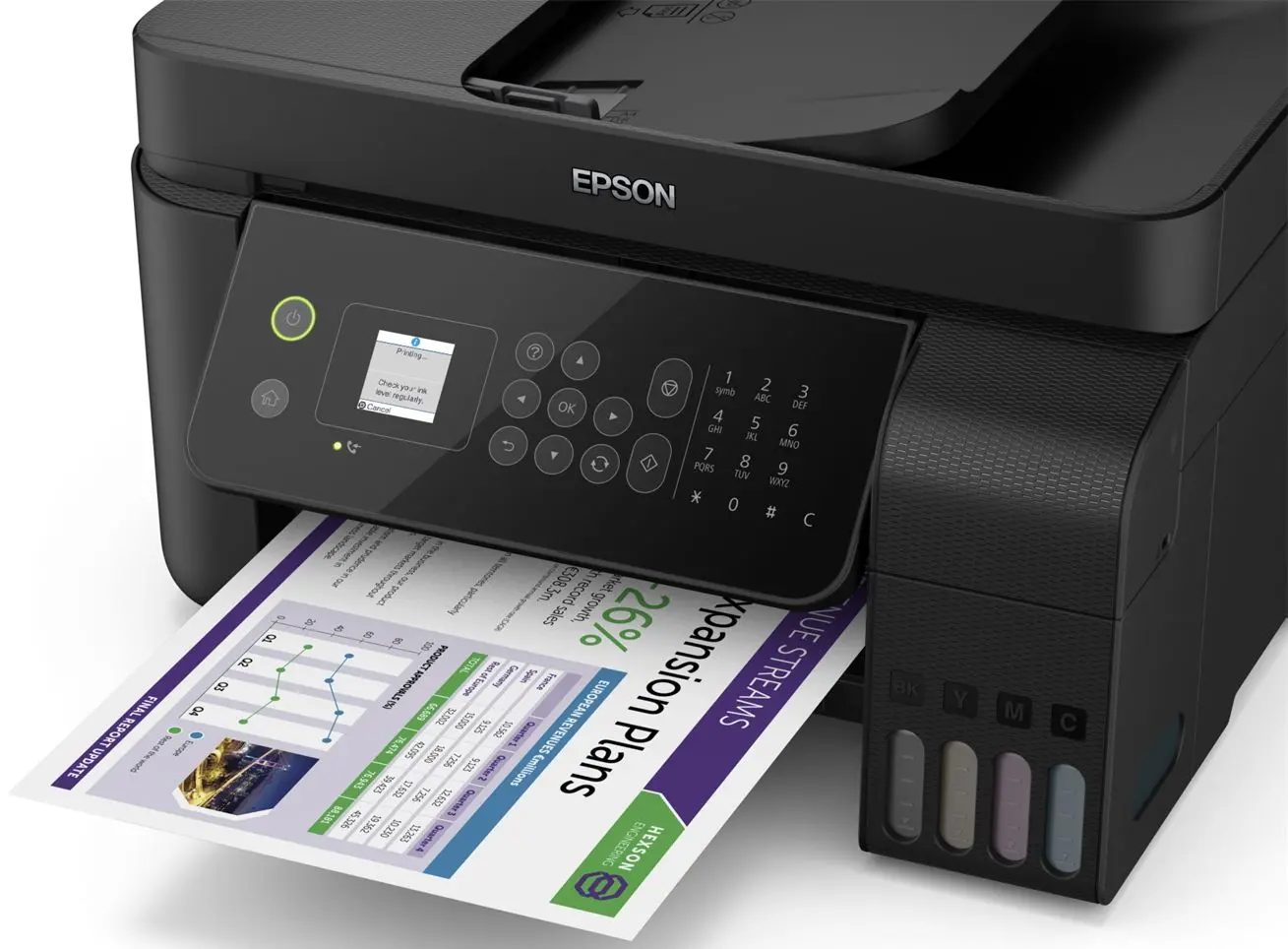 Multifunctional Epson EcoTank L5190 (Black) - 4