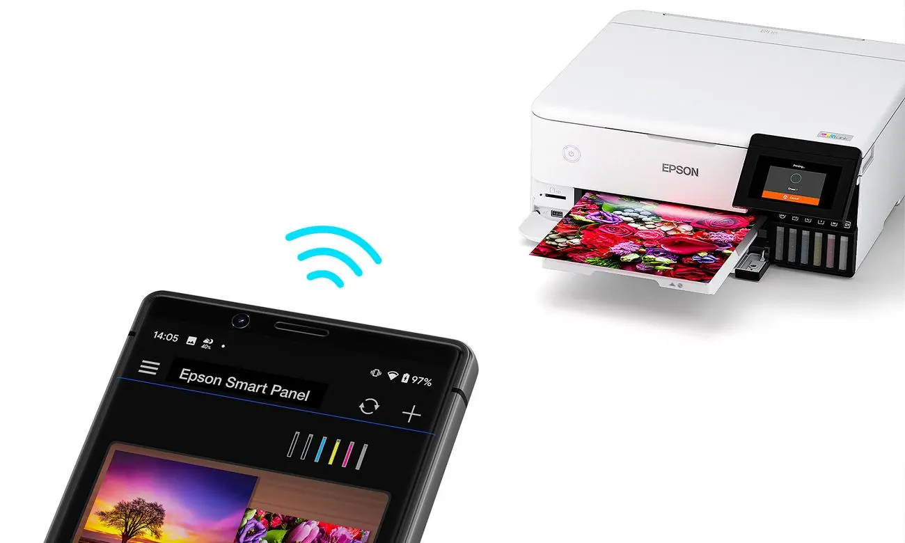 Multifuncțional Epson EcoTank L8160 (White)