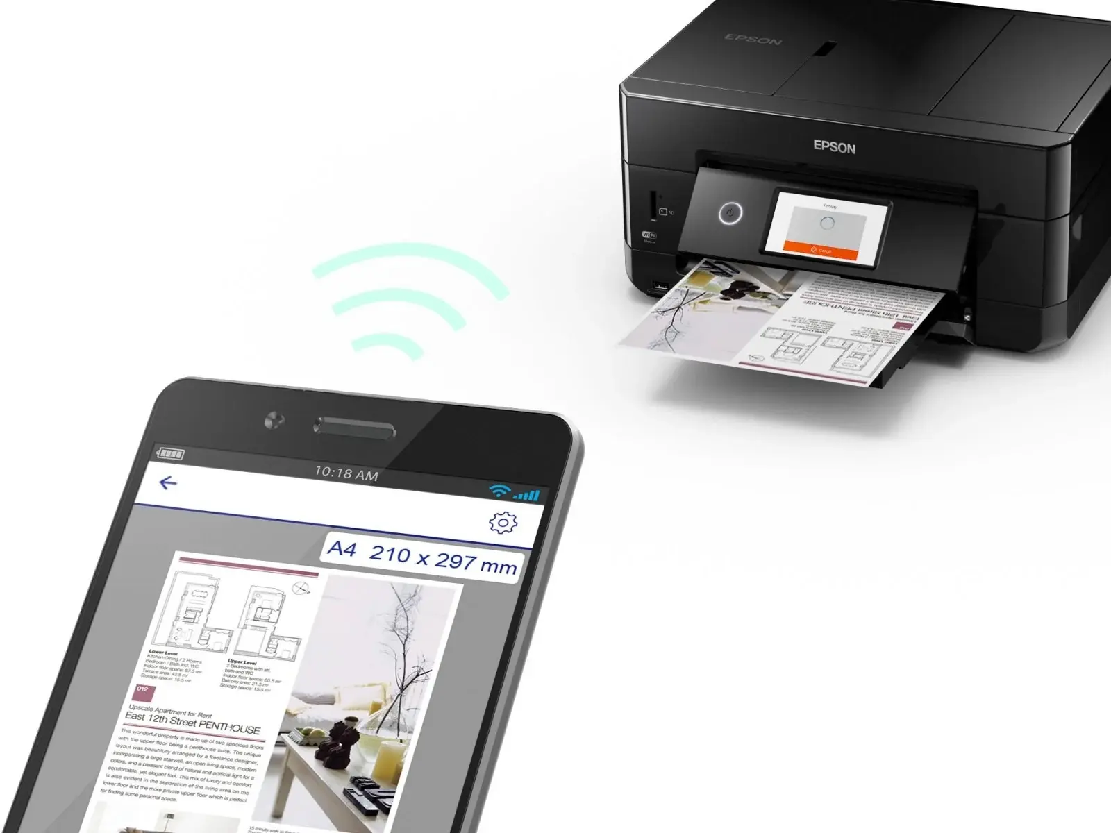 Multifunctional Epson Expression Premium XP-7100 (Black)