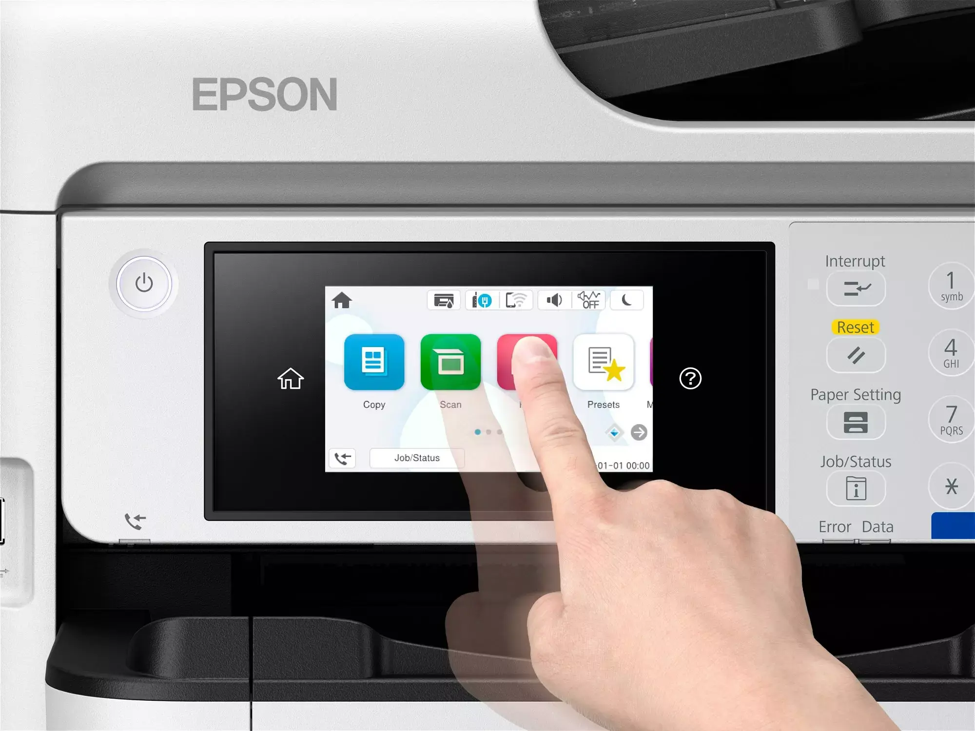 Multifunctional Epson WorkForce Pro EM-C800RDWF (White)