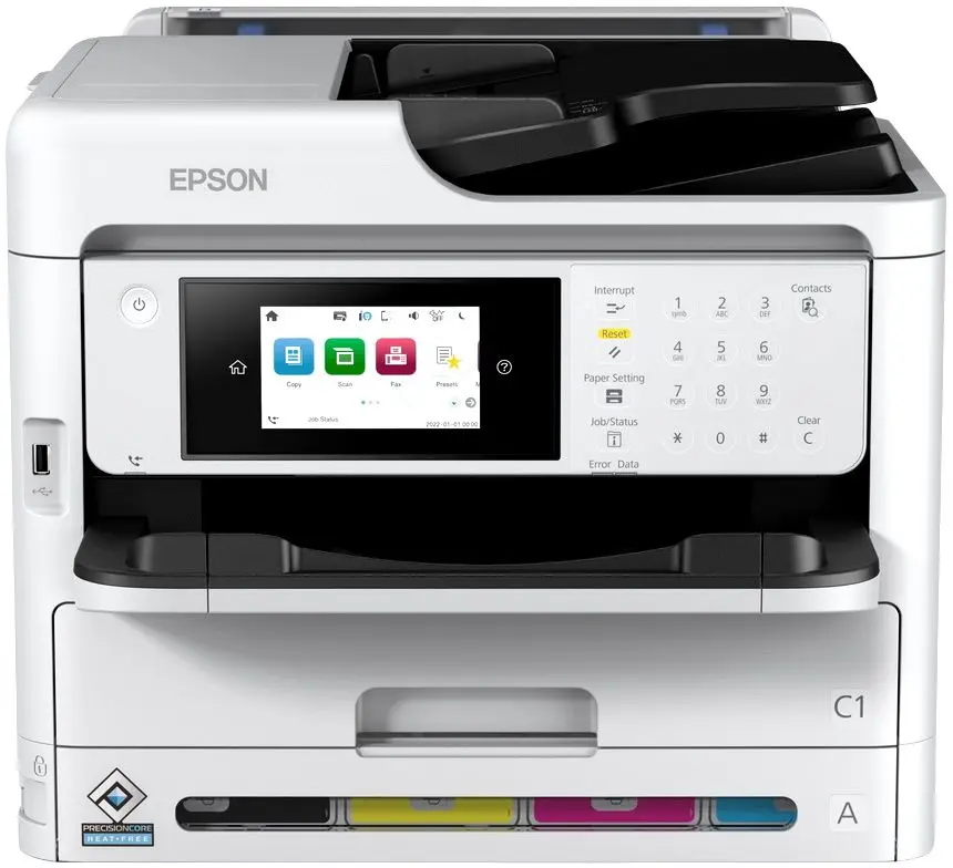 Multifunctional Epson WorkForce Pro WF-C5890DWF (White/Black)