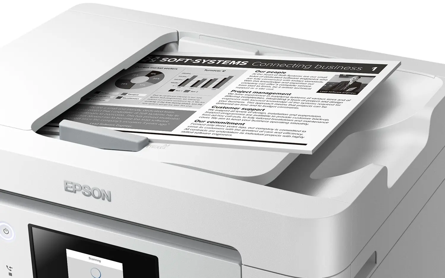 МФУ Epson WorkForce Pro WF-M4619DWF (White)