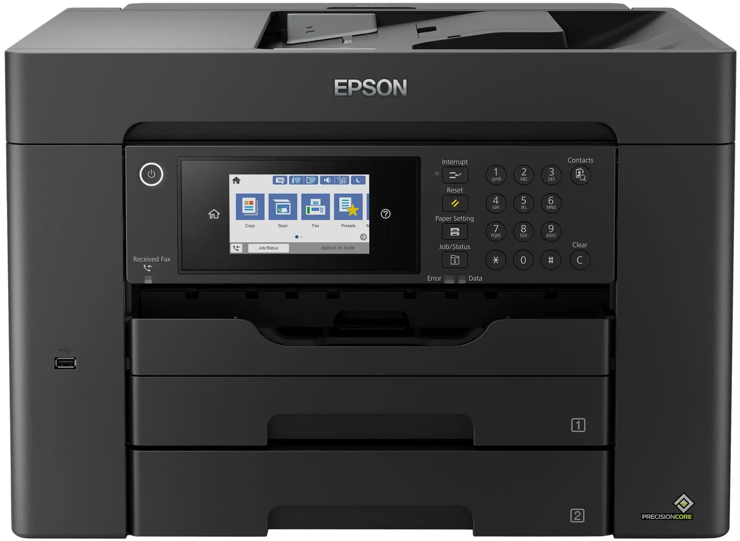 Multifunctional Epson WorkForce WF-7840DTWF (Black)