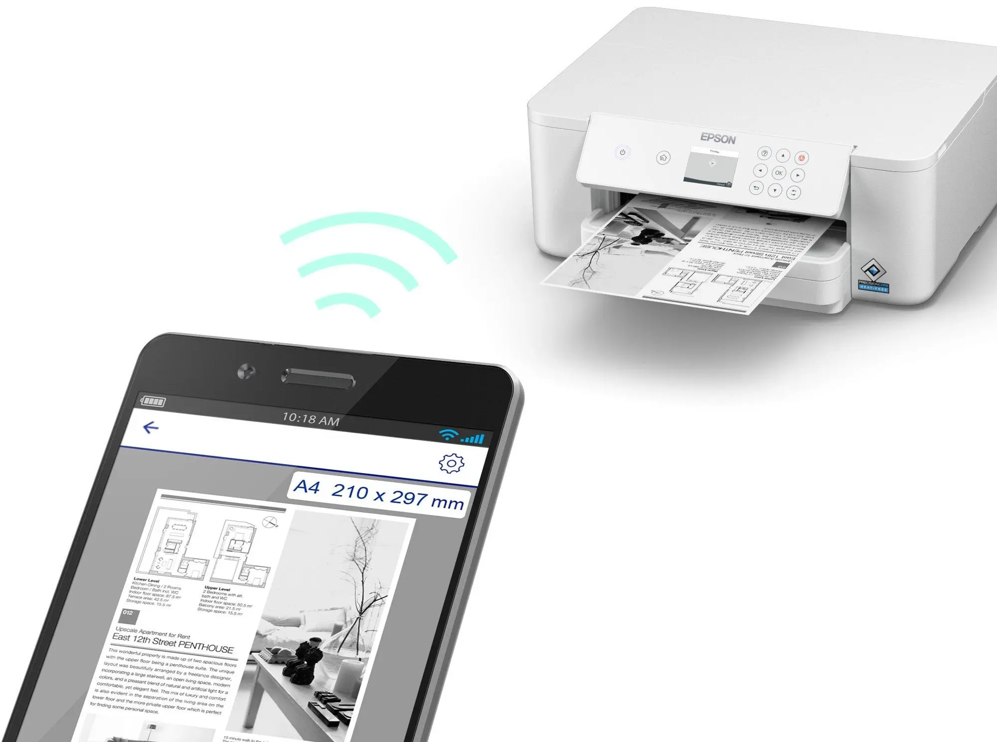 Принтер Epson WorkForce Pro WF-M4119DW (White)