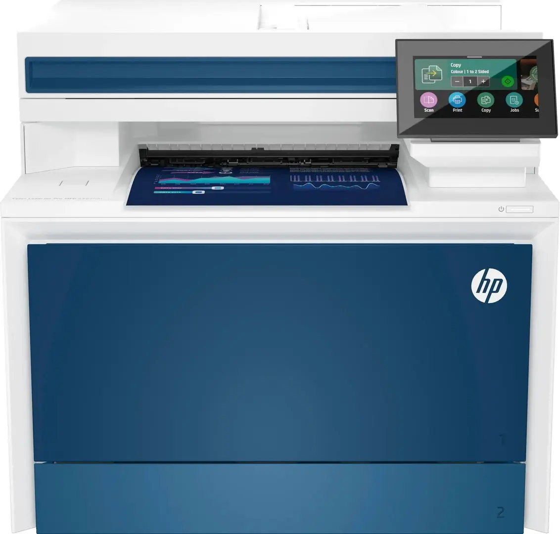 Multifunctional HP Color LaserJet Pro 4302fdn (White/Blue)